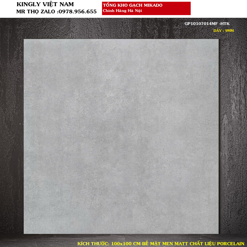 Gạch vân xi măng Mikado 1000x100 mm GP10107014MF Loại 1